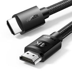 shumee Odolný opletený kabel HDMI 2.0 4K 2m černý