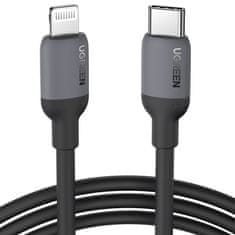 shumee iPhone USB-C - Lightning PD 20W 1m rychlonabíjecí kabel, černý