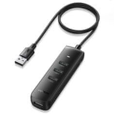 shumee HUB Rozbočovač portů USB-A - 4x USB 3.2 Gen 1 černý