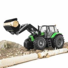 Bruder Traktor deutz agrotron x720 s čelním nakladačem