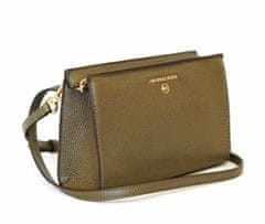 Michael Kors dámská kabelka CROSSBODY VALERIE 32F2G9VC2L OLIVE MD EW XBODY LEATHER