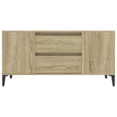 Vidaxl TV skříňka šedá sonoma 102x44,5x50 cm kompozitní dřevo