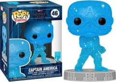 Funko POP Sběratelská figurka Artist Series: Infinity Saga- Cap America(BU)