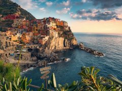 Ravensburger RAVENSBURGER Puzzle Cinque Terre, Itálie 1500 dílků