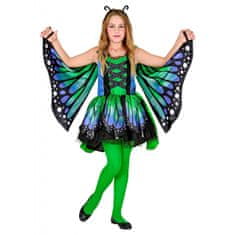 Widmann Kostým Motýlí dívky zelený, 128