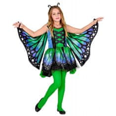 Widmann Kostým Motýlí dívky zelený, 128