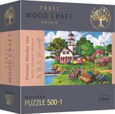 Trefl TREFL Wood Craft Origin puzzle Letní útočiště 501 dílků