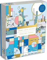 Galison  Metalické puzzle Frank Lloyd Wright: Město u moře 1000 dílků