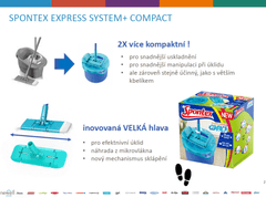 Spontex Express Systém Plus Compact úklidový set