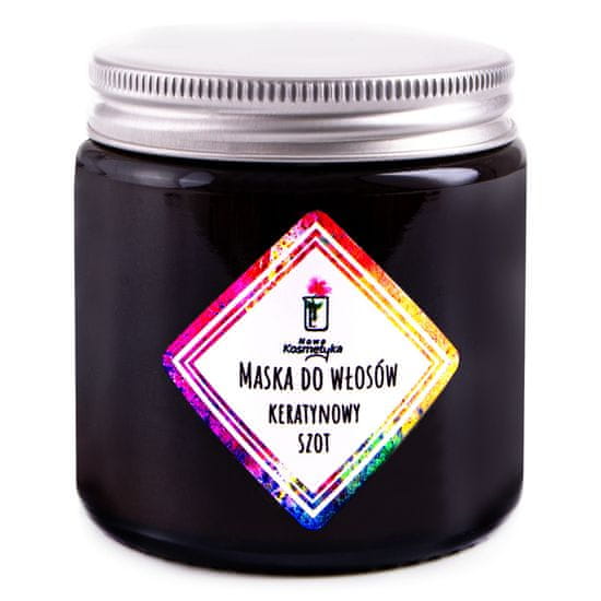 Nowa Kosmetyka Keratin Shot maska na vlasy - proteinová maska pro poškozené vlasy 120ml