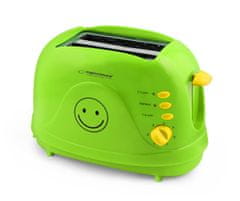 Topinkovač SMILEY EKT003 (750 W; barva zelená)