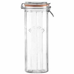 shumee KIL - 2,2 l sklenice Facetted Clip Top Jar