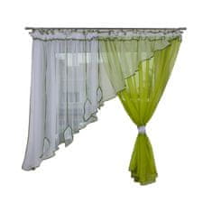 Strefa Firan Ready Curtain, Lima 370x150 cm, Green, Right