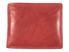 Dailyclothing Kvalitní kožená peněženka Pedro - červená 579
