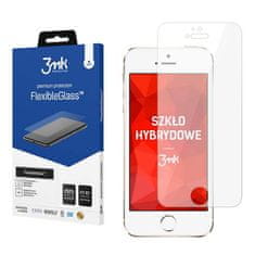 3MK Hybridní sklo FlexibleGlass na displej APPLE iPhone 5 / 5S / SE