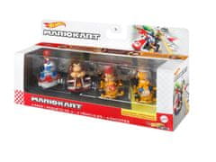 INTEREST Super Mario miniautíčka s figurkou set 4 kusů.