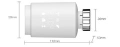 Moes Termostatická hlavice Tuya Bluetooth TV02-BT