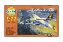 Směr  Model Suchoj Su-25K 21x20cm v krabici 25x14x4,5cm