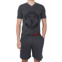 Fan-shop Pyžamo MANCHESTER UNITED Short grey Velikost: M