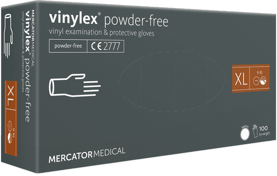 MERCATOR MEDICAL VINYLEX Vinylové rukavice 100 ks