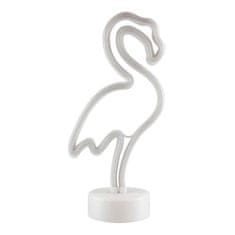 Northix LED neonová lampa Flamingo 