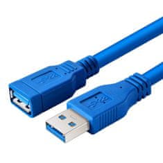 Northix Prodlužovací kabel USB 3.0 – samec – žena – 1,8 metru 