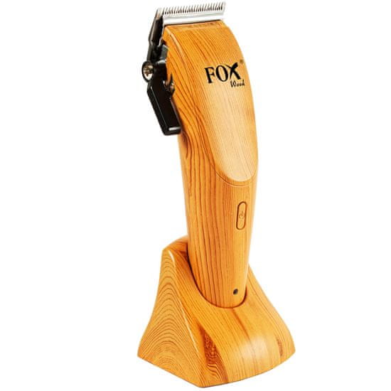 Fox Professional Wood - bezdrátový profesionální akumulátorový zastřihovač vlasů