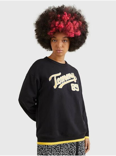 Tommy Jeans Černá dámská mikina Tommy Jeans