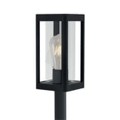 LUMILED Venkovní zahradní lampa E27 černá QUADRA 50cm 