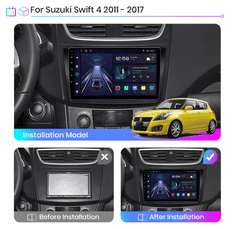 Junsun 2din Autorádio Suzuki Swift 4 2011-2017 Android s GPS navigací, WIFI, USB, Bluetooth, Android rádio Suzuki Swift 4 2011-2017