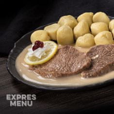 Expres Menu KM Svíčková na smetaně s bramborovými noky