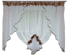 Strefa Firan Ready Curtain, Lisbona 400x150 cm, Bronz