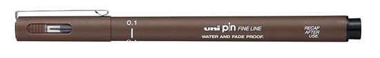 Uni-ball UNI voděodolný liner - sépie 0,1 mm