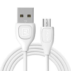 REMAX Datový kabel Micro USB 2,1A 1m Fast Charging Remax LESU bílý