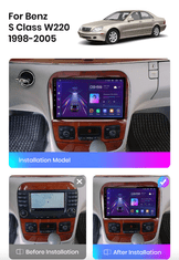 Junsun 2din Android Autorádio pro Mercedes Benz S-Class W220 1998 - 2005 Android autorádio do Mercedes Benz S-Class 1998 - 2005