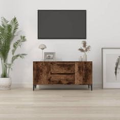 Vidaxl TV skříňka kouřový dub 102x44,5x50 cm kompozitní dřevo