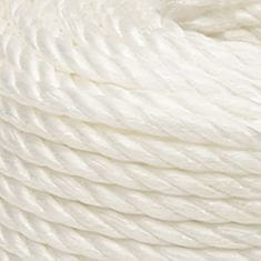 Greatstore Pracovní lano bílá 16 mm 25 m polypropylen
