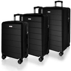 AVANCEA® Sada cestovních kufrů AVANCEA DE2966 Black SML