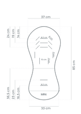 Bellochi Bambi Baby / Univerzální vložka do kočárku Bambi Dítě