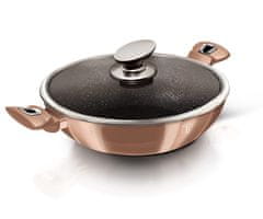 Berlingerhaus Granitová pánev wok 30 cm Berlinger Haus Bh-7100 Rose Gold