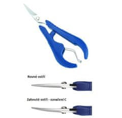Texi Vyšívací nůžky rovné ostří ES-5002-BL