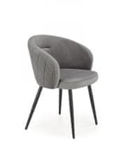 Halmar Designová židle Dasha šedá