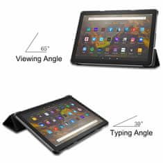 Techsuit Pouzdro pro tablet Amazon Fire HD10 (2021), Techsuit FoldPro černé