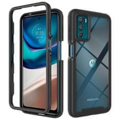 Techsuit Pouzdro Motorola Moto G42 Techsuit - Defense360 Pro + ochrana obrazovky, černé