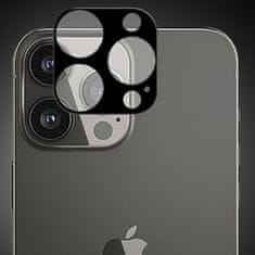 Techsuit ochranné sklo na kameru pro Apple iPhone 13 Pro/iPhone 13 Pro Max - Černá KP27071