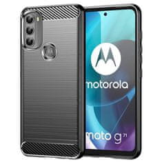 Techsuit Kryt Motorola Moto G71 Armored Carbon black