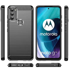 Techsuit Kryt Motorola Moto G71 Armored Carbon black