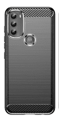 Techsuit Kryt Motorola Moto G71 Armored Carbon black