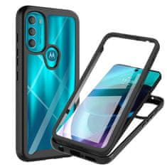 Techsuit Pouzdro Motorola Moto G71 5G Techsuit - Defense360 Pro + ochrana obrazovky, černé