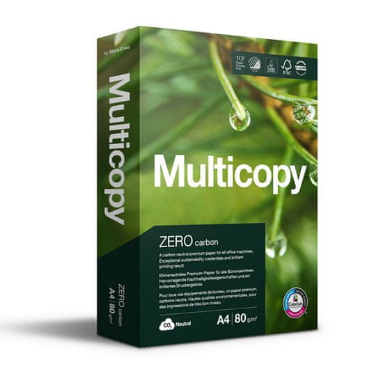 Multicopy Papír kopírovací Zero A4 80g 500 listů